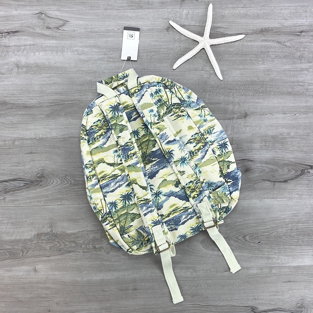 🔆RIP CURL🔆 POSTCARDS CANVAS 18L BACKPACK HIKING BEACH TRAVEL OVER NIGHT BAG - Picture 11 of 11